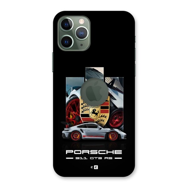 Magnificent Supercar Back Case for iPhone 11 Pro Logo Cut