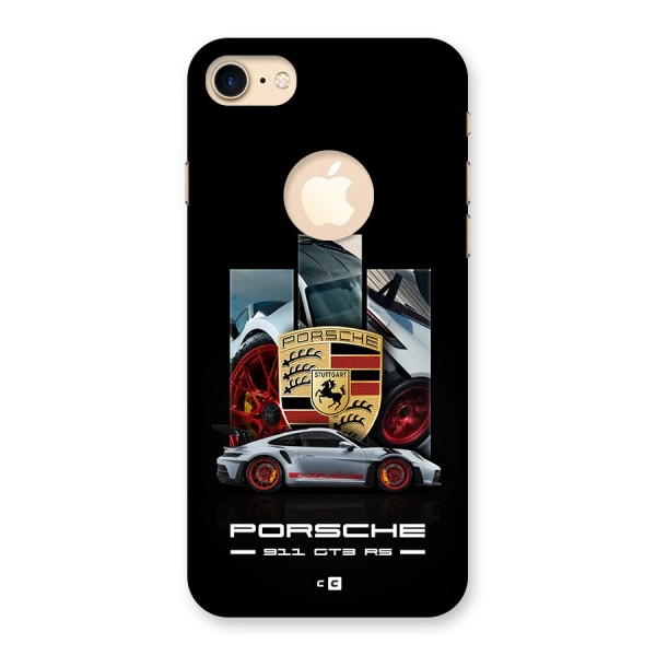 Magnificent Supercar Back Case for iPhone 8 Logo Cut