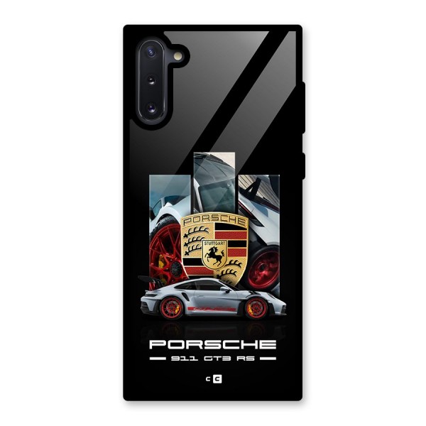 Magnificent Supercar Glass Back Case for Galaxy Note 10