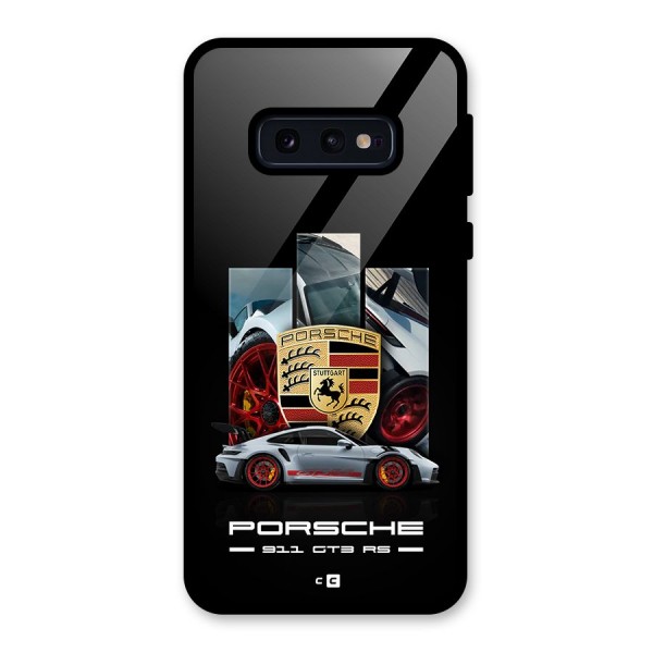 Magnificent Supercar Glass Back Case for Galaxy S10e