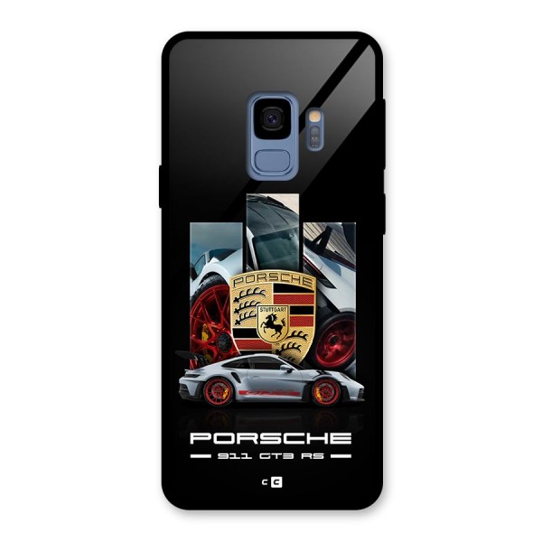 Magnificent Supercar Glass Back Case for Galaxy S9