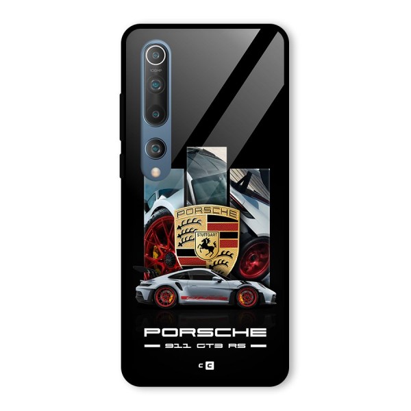 Magnificent Supercar Glass Back Case for Mi 10