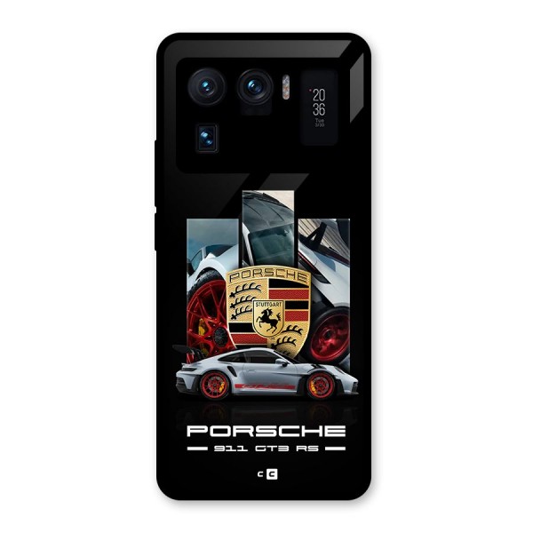 Magnificent Supercar Glass Back Case for Mi 11 Ultra