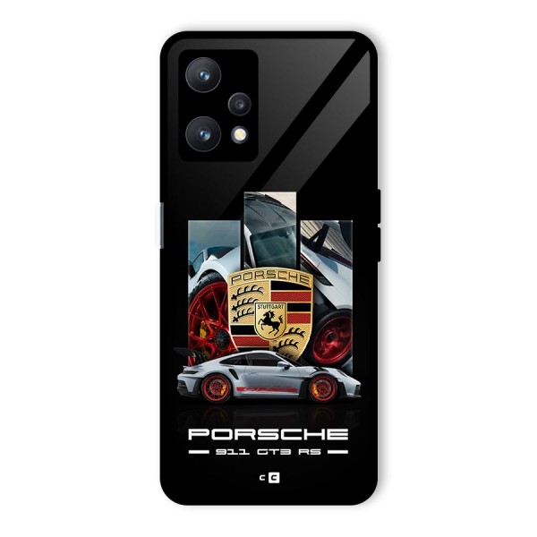 Magnificent Supercar Glass Back Case for Realme 9 Pro 5G