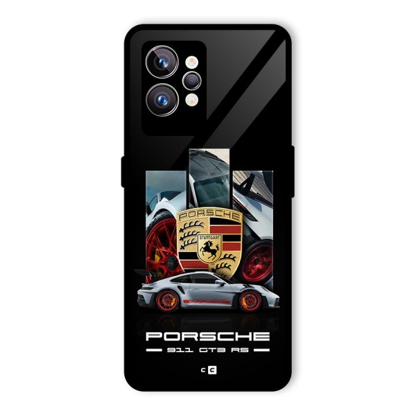 Magnificent Supercar Glass Back Case for Realme GT2 Pro