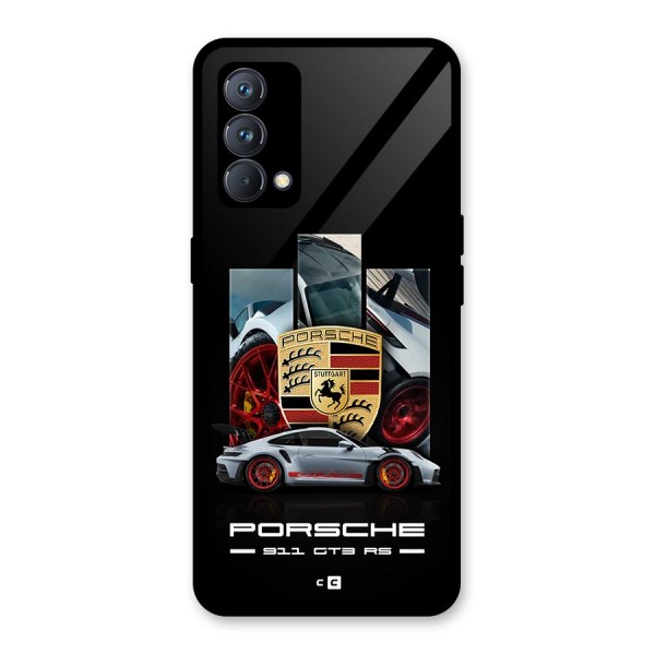 Magnificent Supercar Glass Back Case for Realme GT Master Edition