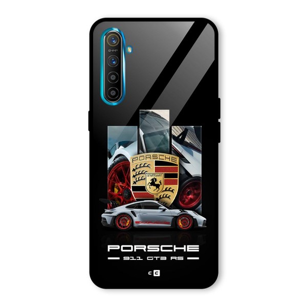 Magnificent Supercar Glass Back Case for Realme X2