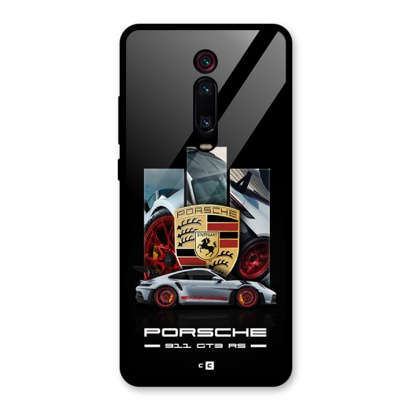 Magnificent Supercar Glass Back Case for Redmi K20 Pro