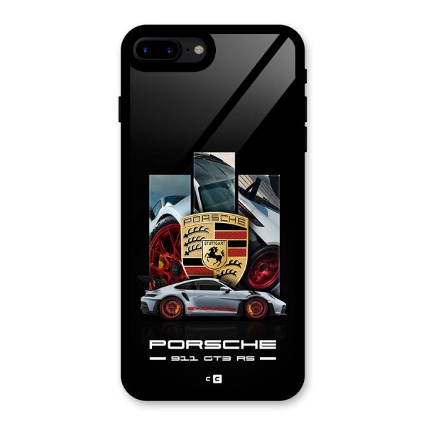 Magnificent Supercar Glass Back Case for iPhone 7 Plus