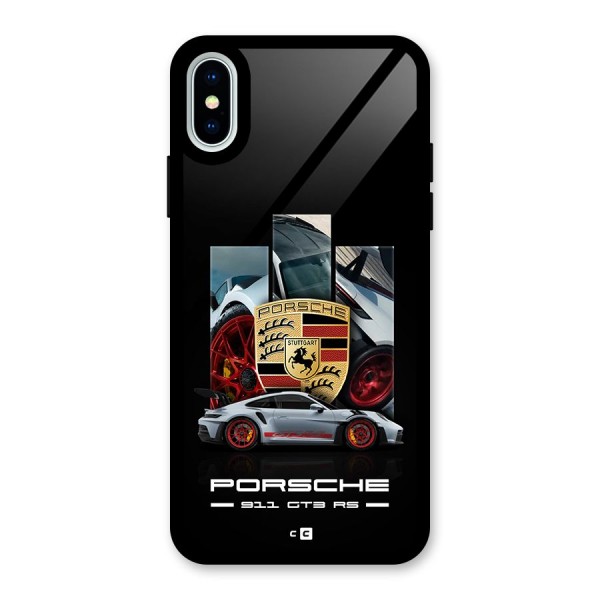 Magnificent Supercar Glass Back Case for iPhone X