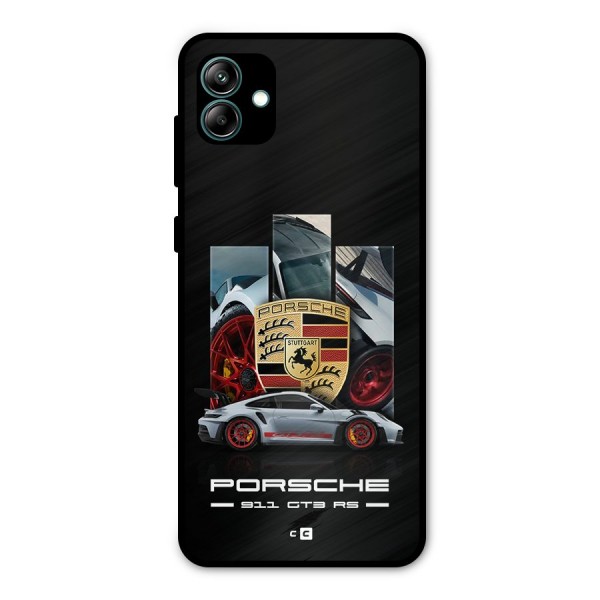 Magnificent Supercar Metal Back Case for Galaxy A04