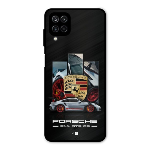 Magnificent Supercar Metal Back Case for Galaxy A12