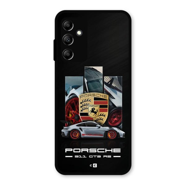 Magnificent Supercar Metal Back Case for Galaxy A14 5G