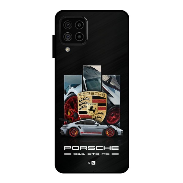 Magnificent Supercar Metal Back Case for Galaxy A22 4G