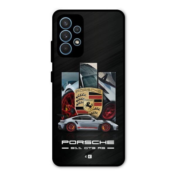 Magnificent Supercar Metal Back Case for Galaxy A32