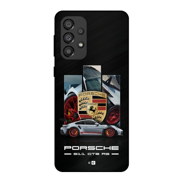 Magnificent Supercar Metal Back Case for Galaxy A33 5G