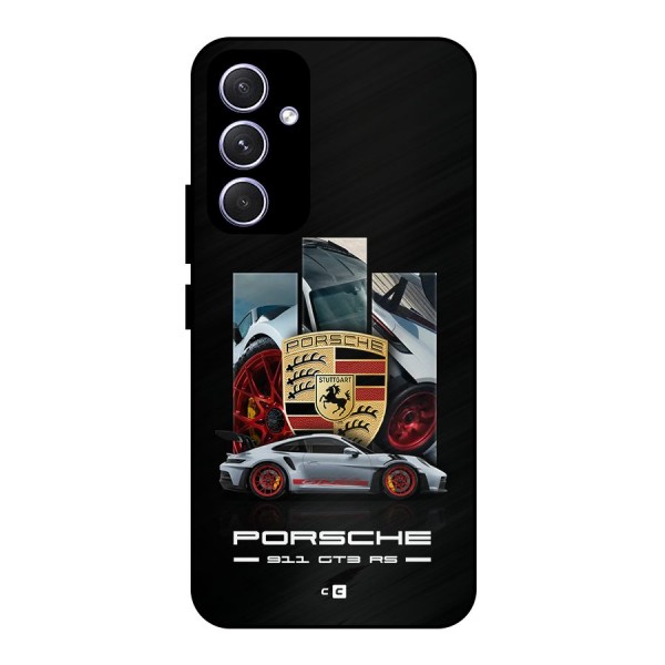 Magnificent Supercar Metal Back Case for Galaxy A54