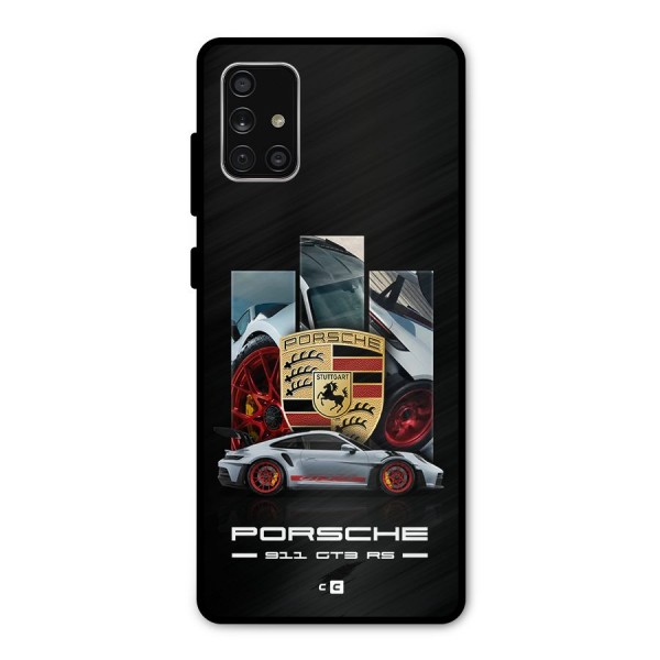 Magnificent Supercar Metal Back Case for Galaxy A71