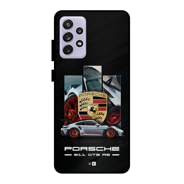 Magnificent Supercar Metal Back Case for Galaxy A72