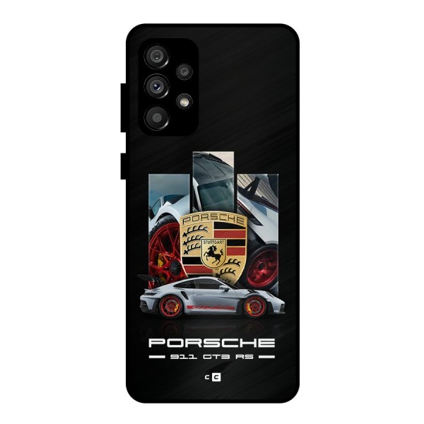 Magnificent Supercar Metal Back Case for Galaxy A73 5G