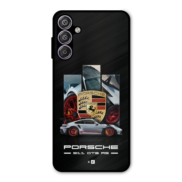 Magnificent Supercar Metal Back Case for Galaxy F15