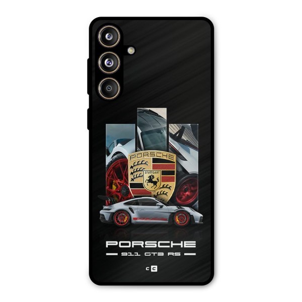 Magnificent Supercar Metal Back Case for Galaxy F55