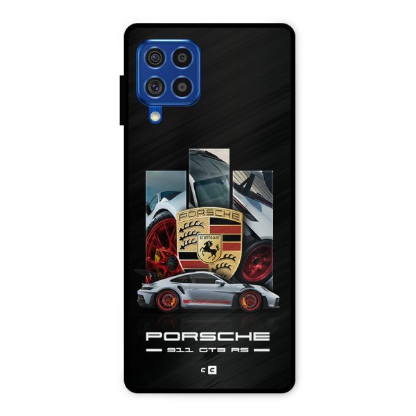 Magnificent Supercar Metal Back Case for Galaxy F62