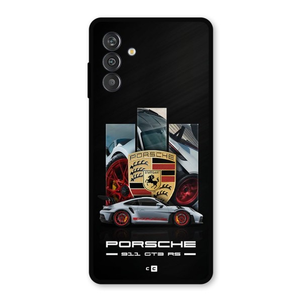 Magnificent Supercar Metal Back Case for Galaxy M14 5G