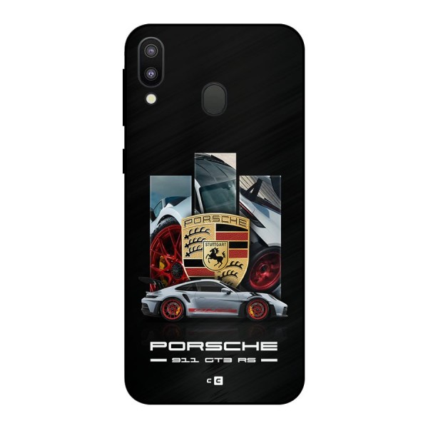 Magnificent Supercar Metal Back Case for Galaxy M20