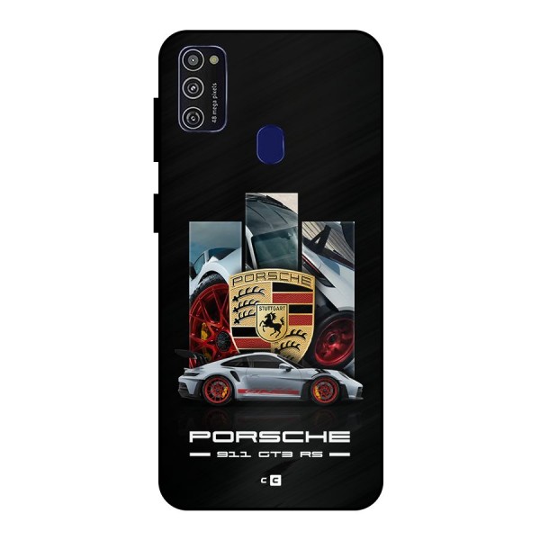 Magnificent Supercar Metal Back Case for Galaxy M21