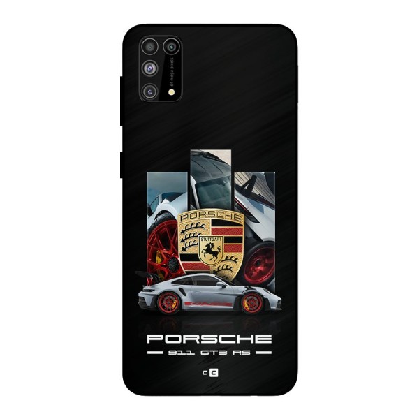 Magnificent Supercar Metal Back Case for Galaxy M31