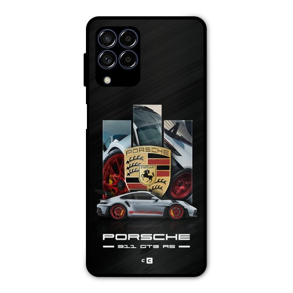 Magnificent Supercar Metal Back Case for Galaxy M53 5G