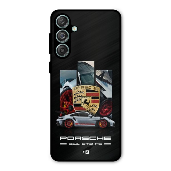 Magnificent Supercar Metal Back Case for Galaxy M55 5G