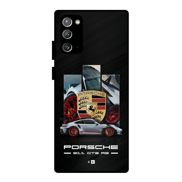 Magnificent Supercar Metal Back Case for Galaxy Note 20