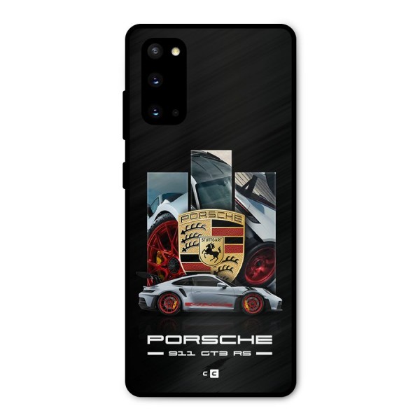 Magnificent Supercar Metal Back Case for Galaxy S20