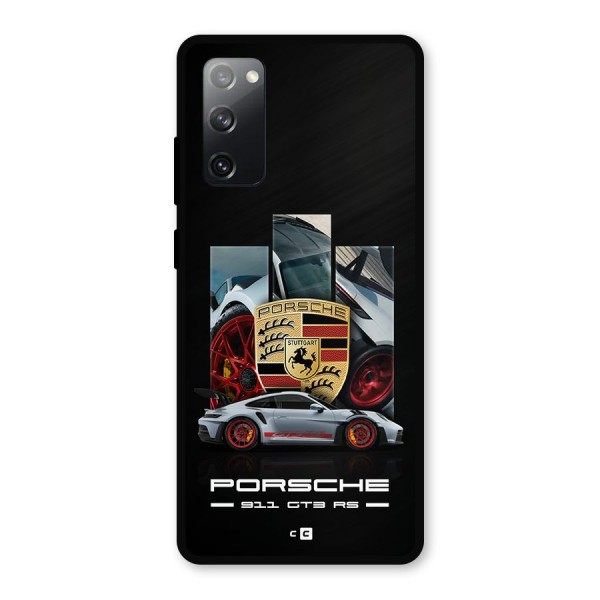 Magnificent Supercar Metal Back Case for Galaxy S20 FE