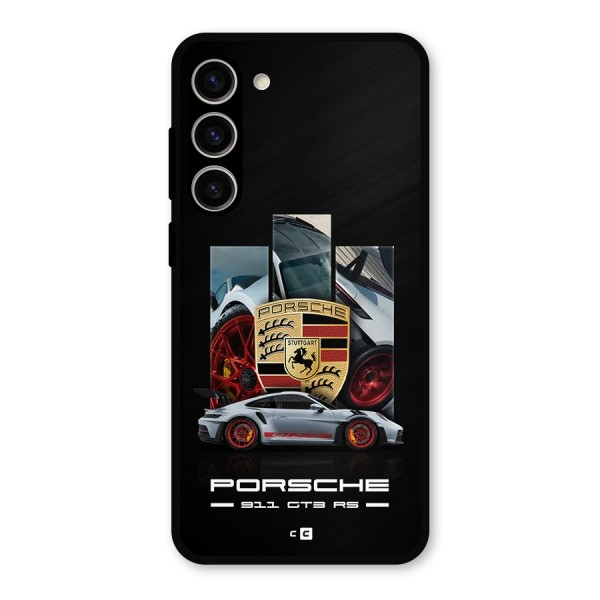 Magnificent Supercar Metal Back Case for Galaxy S23 Plus