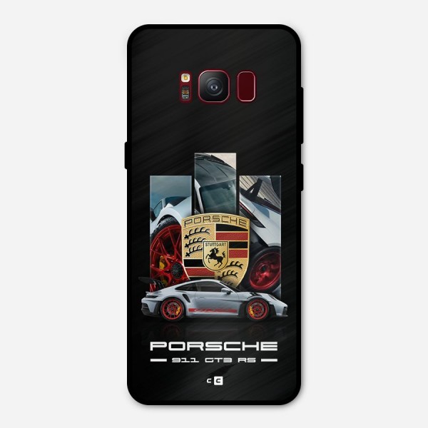 Magnificent Supercar Metal Back Case for Galaxy S8