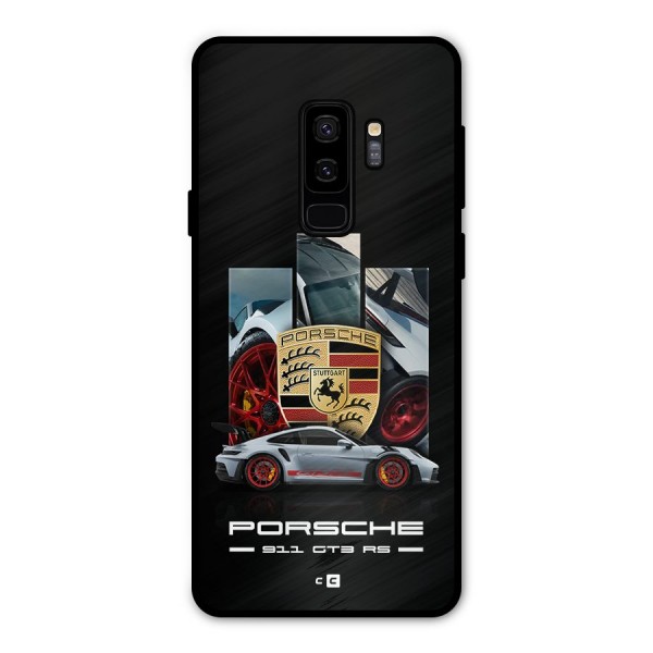 Magnificent Supercar Metal Back Case for Galaxy S9 Plus