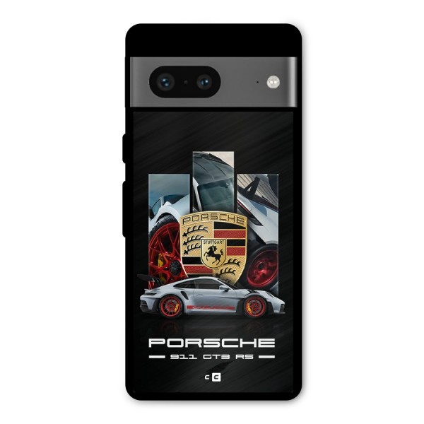 Magnificent Supercar Metal Back Case for Google Pixel 7