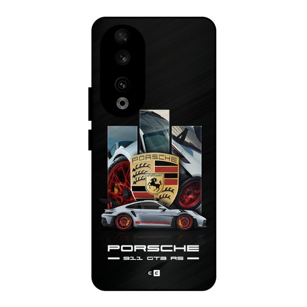 Magnificent Supercar Metal Back Case for Honor 90