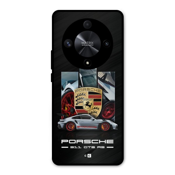 Magnificent Supercar Metal Back Case for Honor X9b