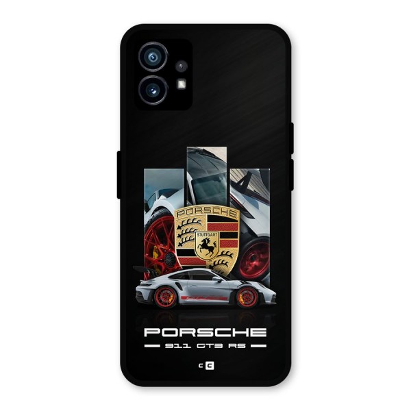 Magnificent Supercar Metal Back Case for Nothing Phone 1