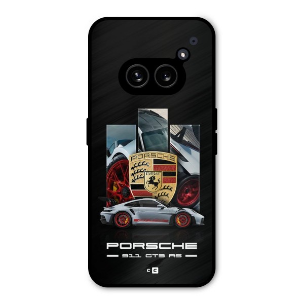 Magnificent Supercar Metal Back Case for Nothing Phone 2a