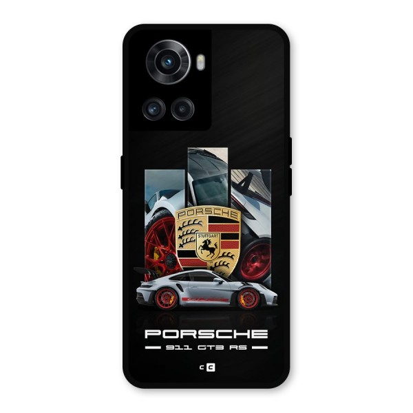 Magnificent Supercar Metal Back Case for OnePlus 10R