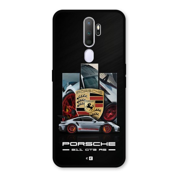 Magnificent Supercar Metal Back Case for Oppo A5 (2020)