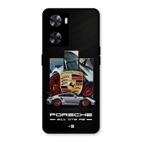 Magnificent Supercar Metal Back Case for Oppo A77