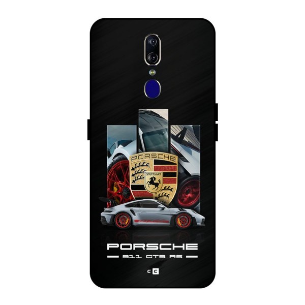 Magnificent Supercar Metal Back Case for Oppo F11