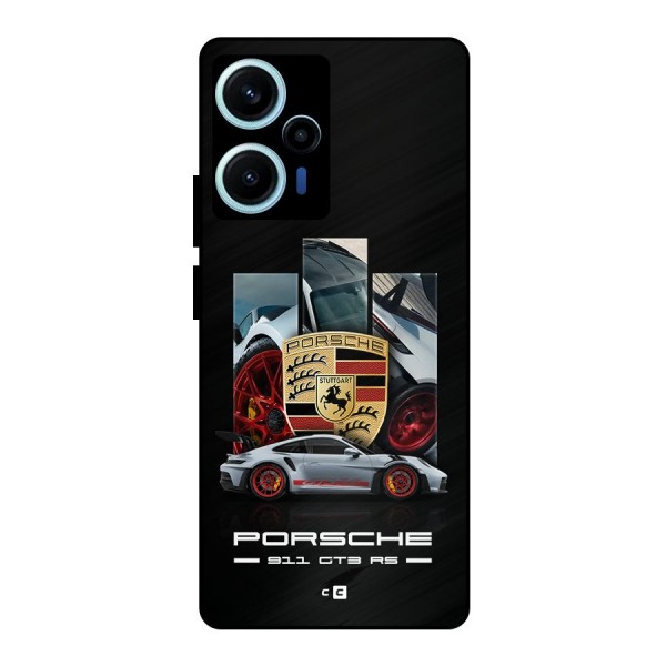 Magnificent Supercar Metal Back Case for Poco F5