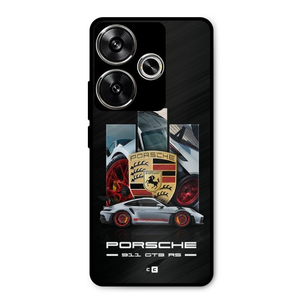 Magnificent Supercar Metal Back Case for Poco F6